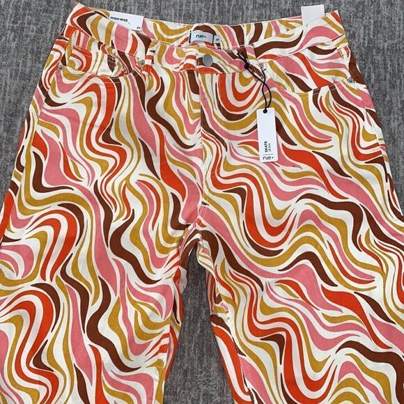 Super Cute Plus Size Groovy Jeans - NWT💕 - Picture 1 of 8